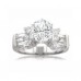 2.88 CT Women's Round Cut Diamond Engagement Ring